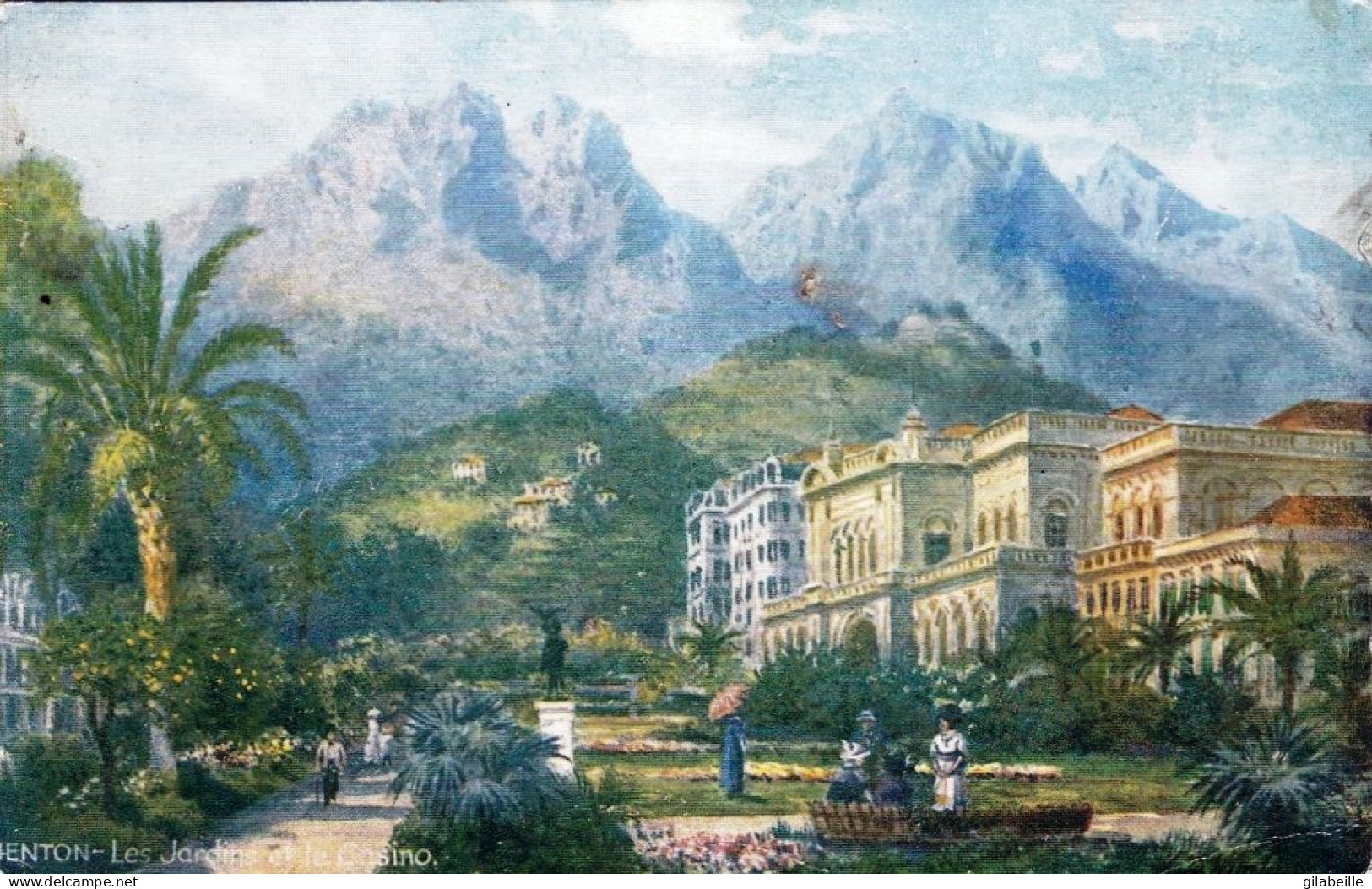 06 - Alpes Maritimes - MENTON - Le Jardin Et Le Casino - Menton