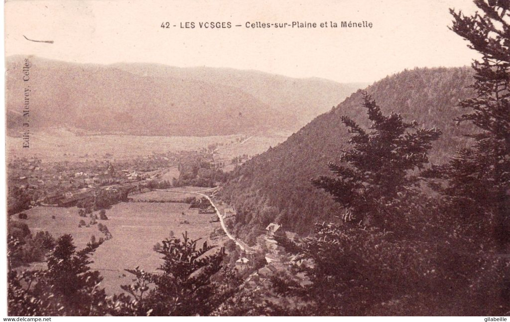 88 - Vosges - CELLES Sur PLAINE Et La Menelle - Other & Unclassified