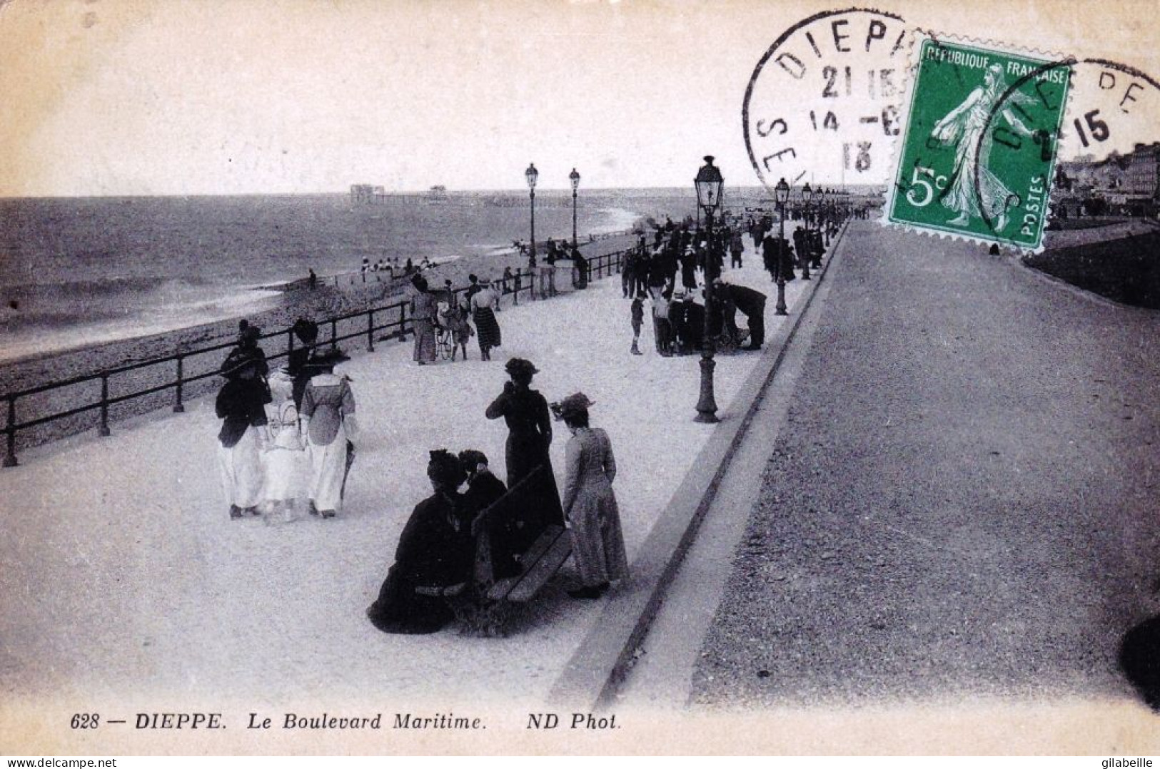 76 - Seine Maritime -  DIEPPE - Le Boulevard Maritime - Dieppe