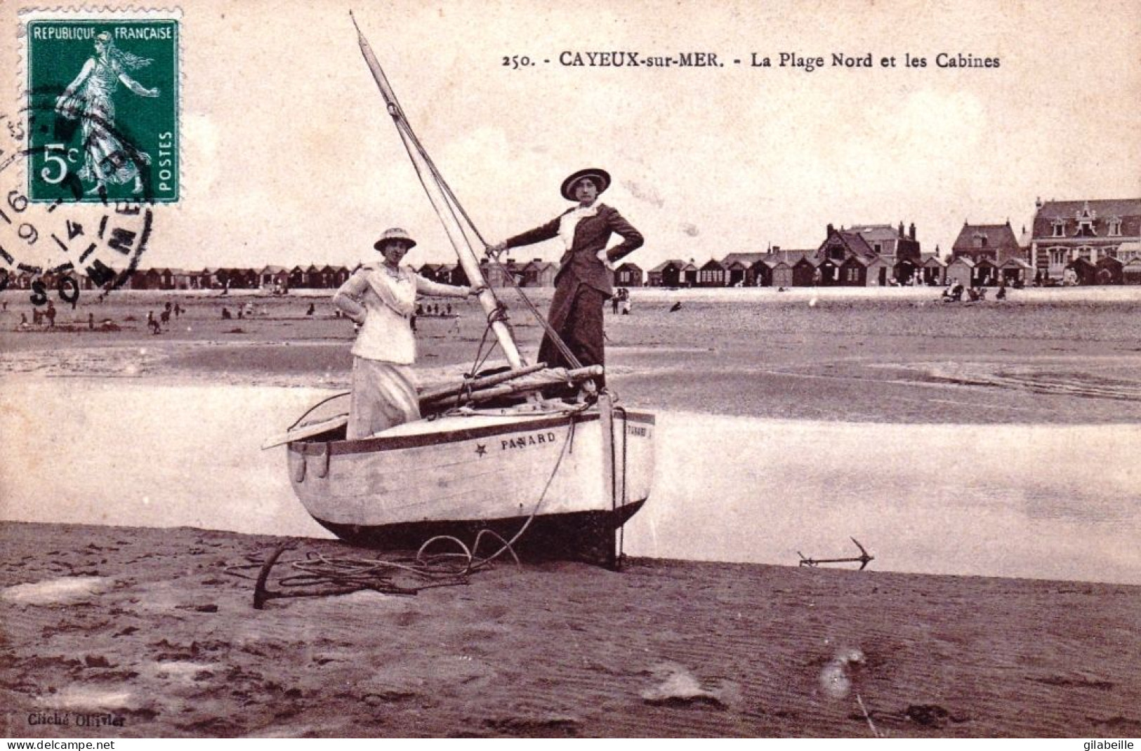80 - Somme - CAYEUX Sur MER - La Plage Nord Et Les Cabines - Cayeux Sur Mer