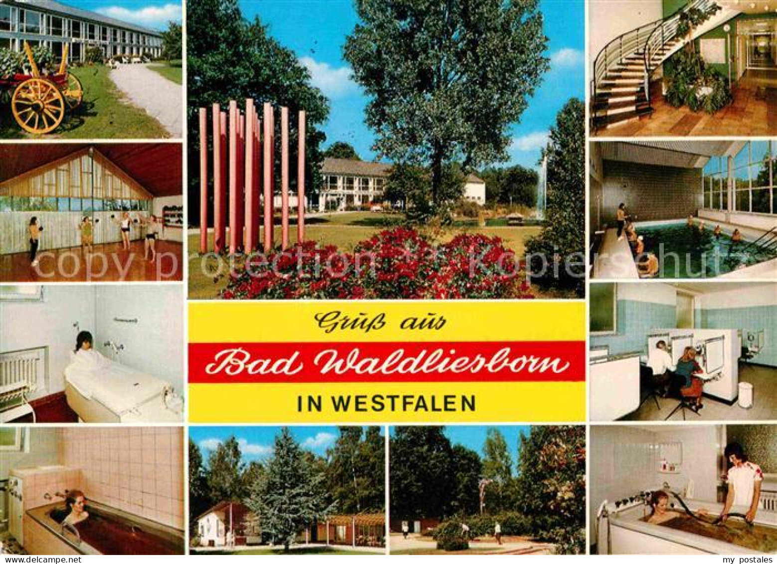 72898202 Bad Waldliesborn Stadtansichten Kurklinik  Bad Waldliesborn - Lippstadt