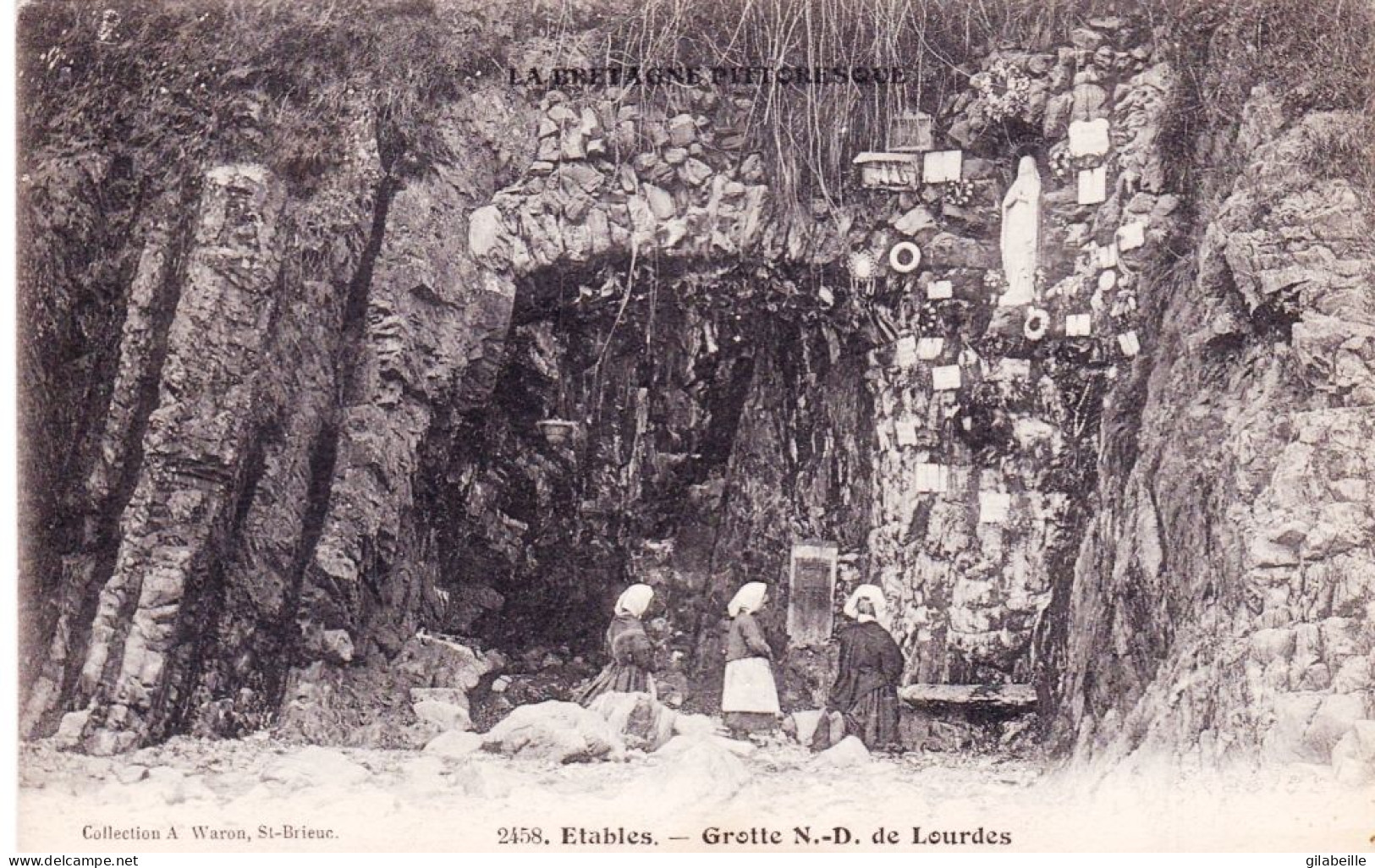 22 - Cotes D Armor -  ETABLES Sur MER - Grotte Notre Dame De Lourdes - Etables-sur-Mer