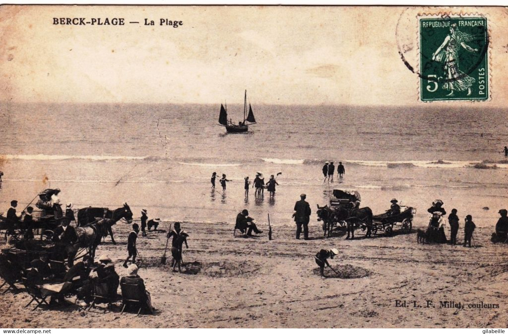 62 - Pas De Calais - BERCK PLAGE - La Plage - Berck