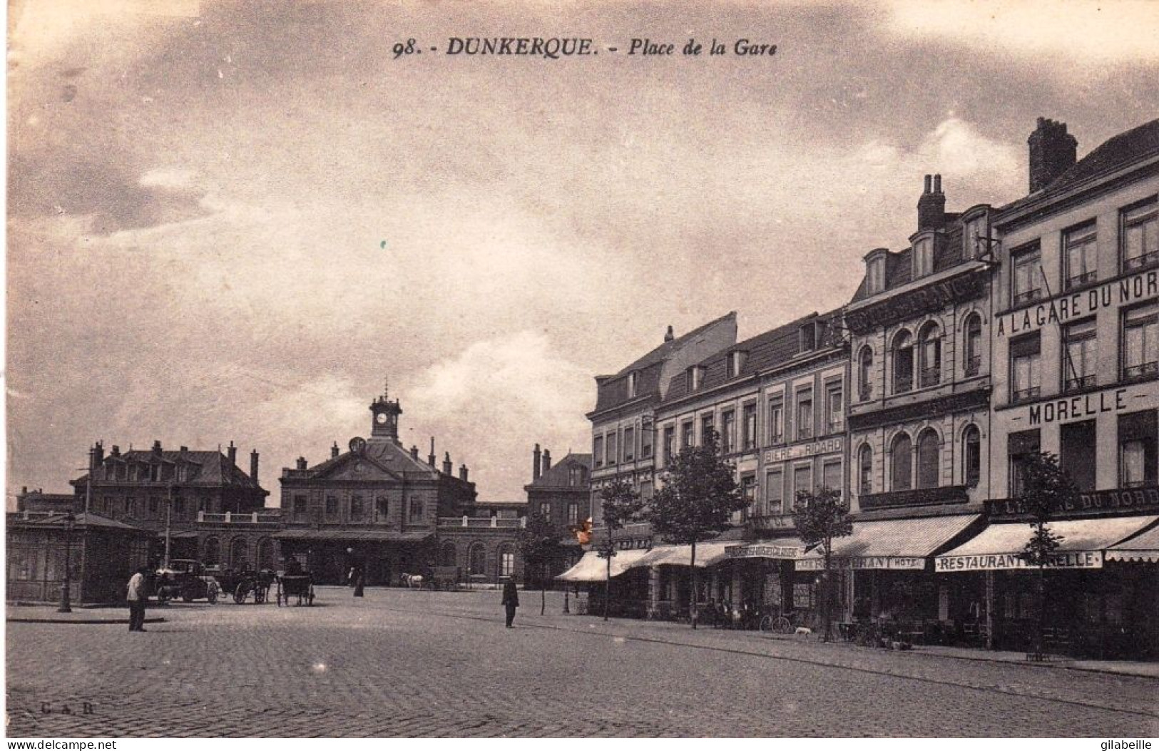 59 - Nord - DUNKERQUE - Place De La Gare - Dunkerque