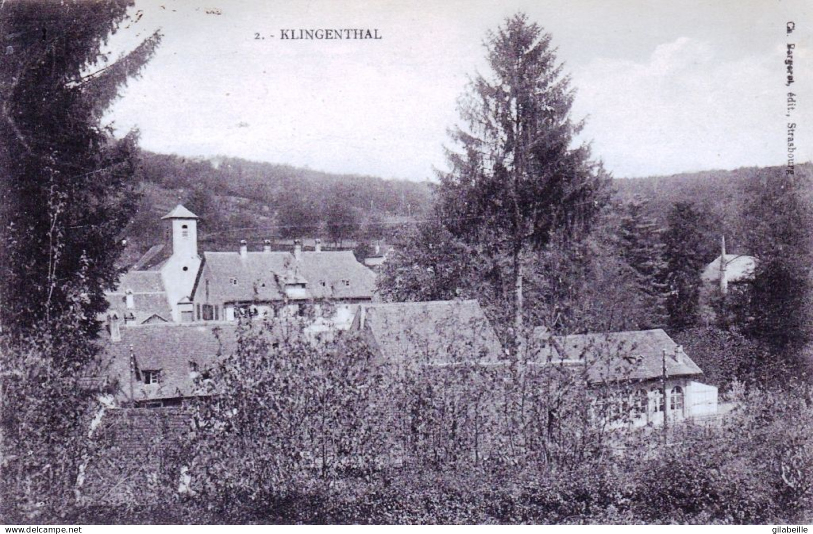 67  - Bas Rhin - KLINGENTHAL ( Boersch - Ottrott ) Vue Du Village - Sonstige & Ohne Zuordnung