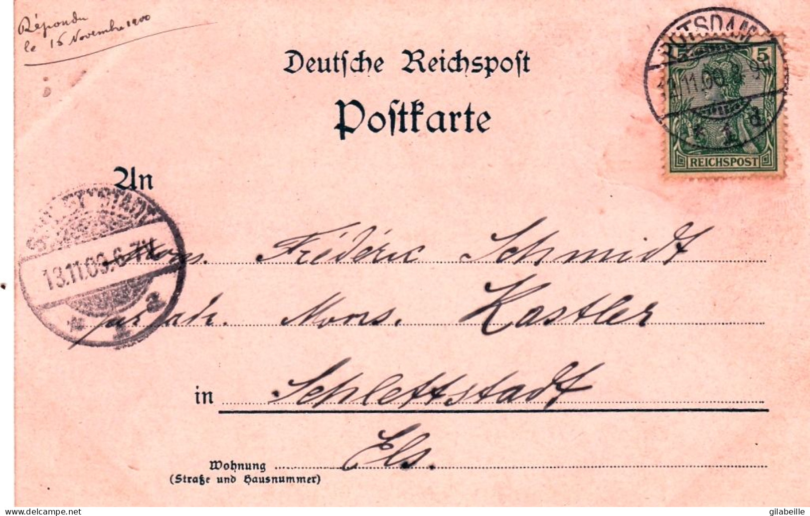 Deutschland - Gruss Aus POTSDAM - Litho - 1900 - Potsdam