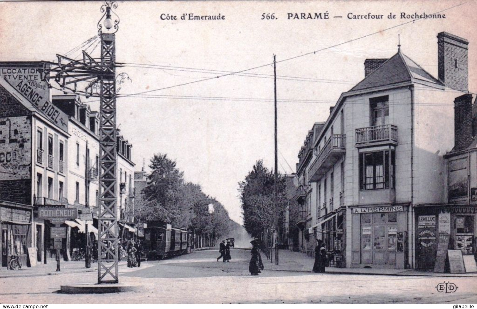 35 - Ille Et Vilaine -    PARAME - Le Carrefour De  Rochebonne - Parame