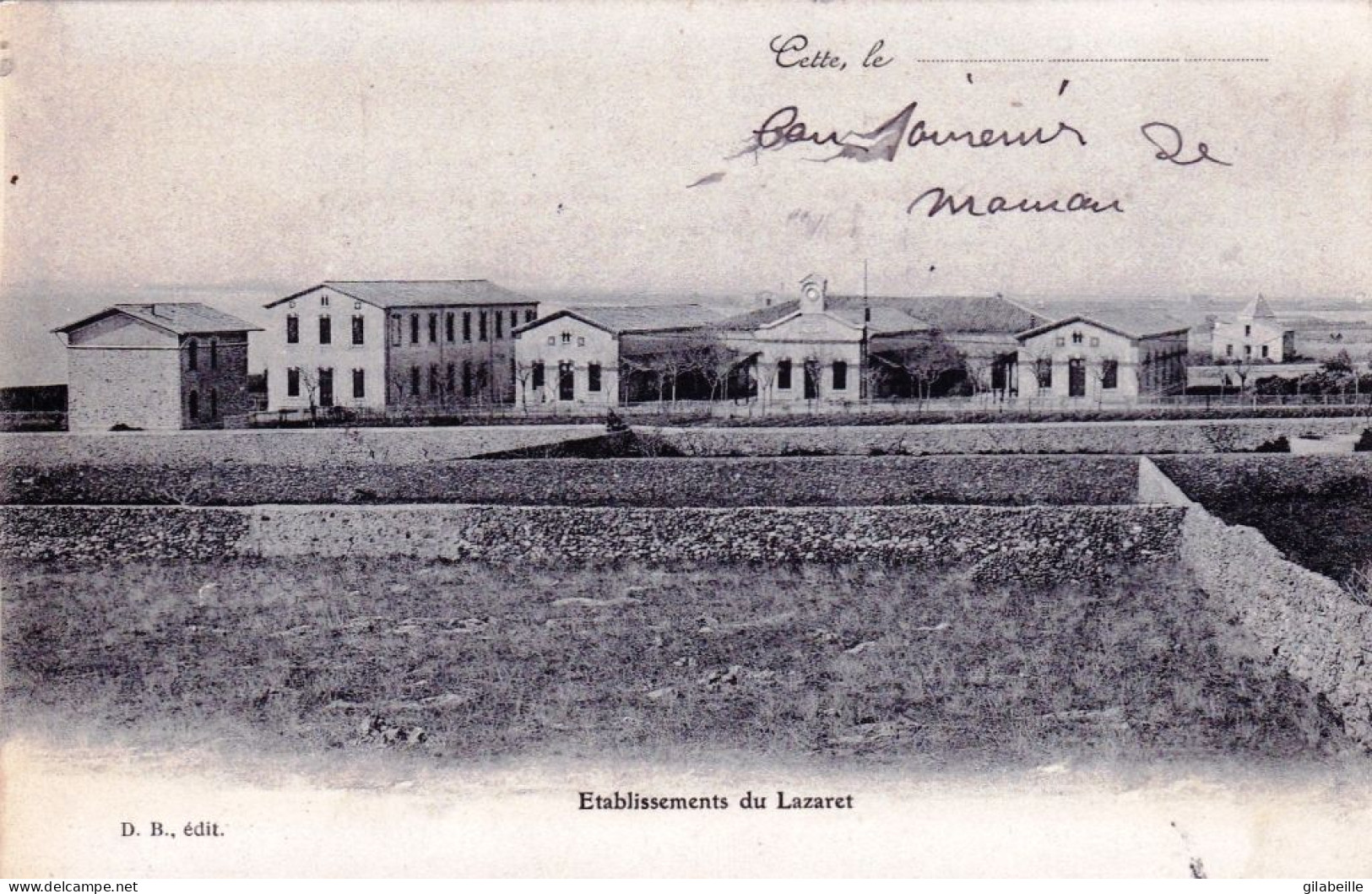 34 - Herault - SETE - CETTE - Etablissement Du Lazaret - Sete (Cette)