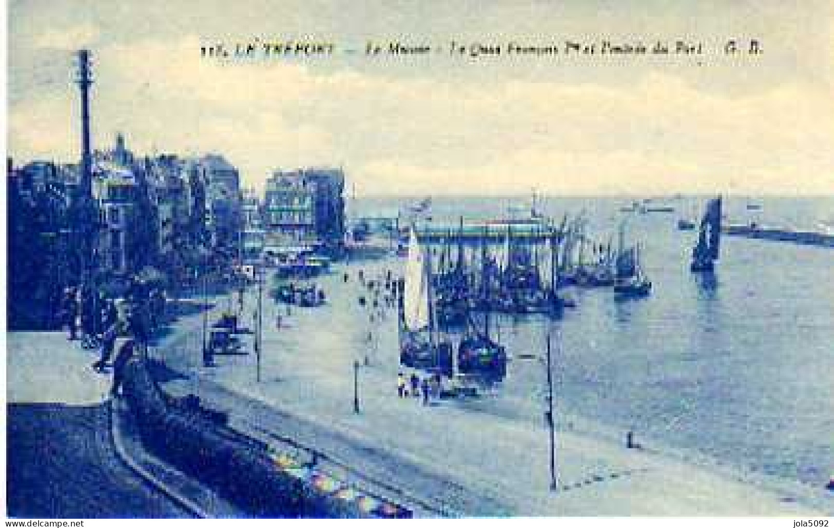 76 - LE TREPORT - Le Musoir - Le Quai François 1er Et L'entrée Du Port - Le Treport