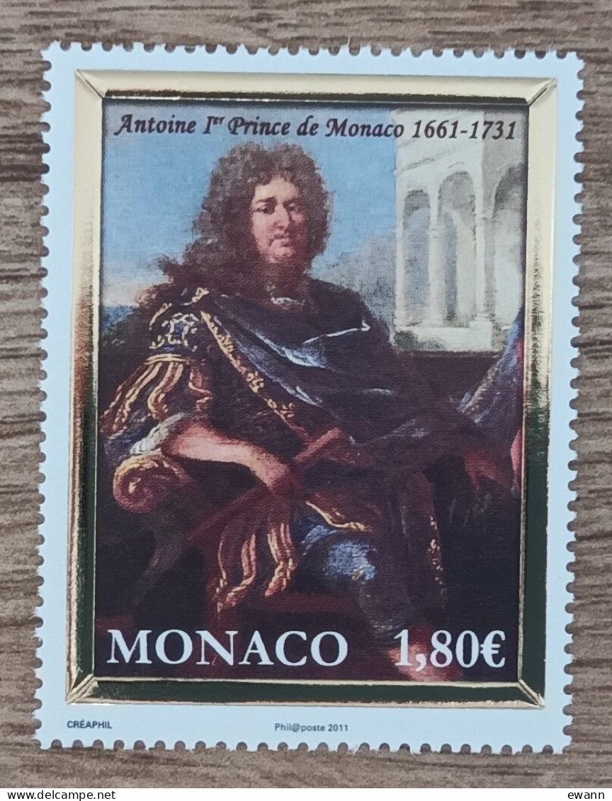 Monaco - YT N°2801 - Antoine 1er Prince De Monaco - 2011 - Neuf - Unused Stamps