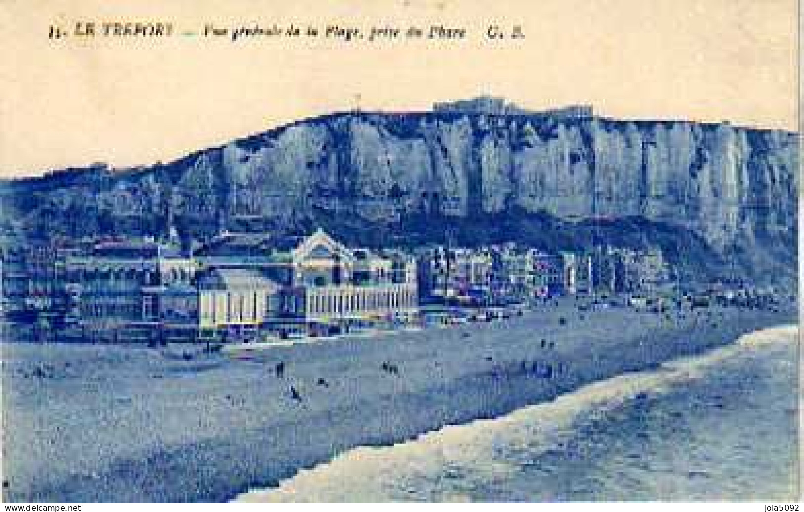 76 - LE TREPORT - Vue Générale De La Plage Prise Du Phare - Le Treport