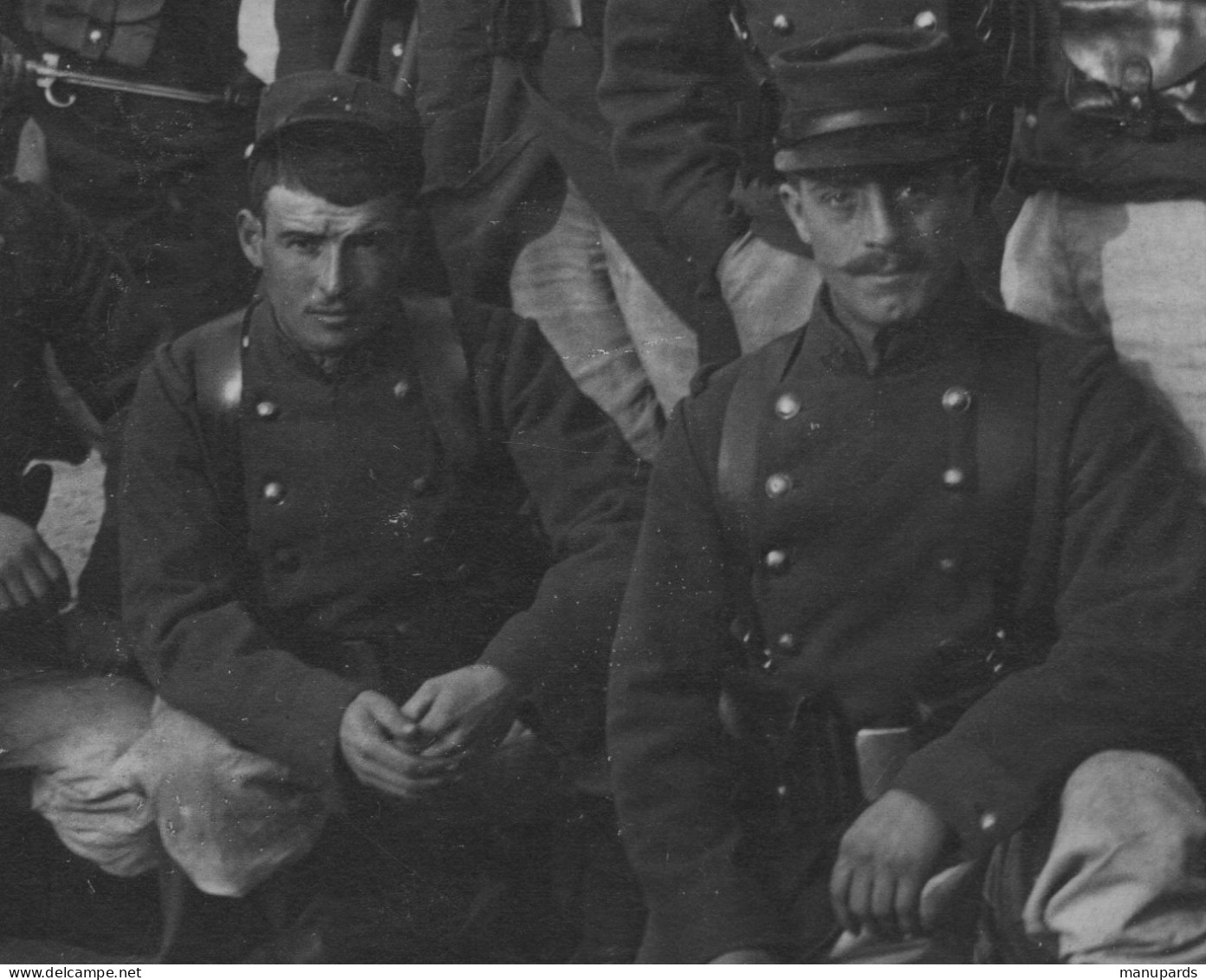 1905 - 1915 / CARTE PHOTO / 3e RI ( DIGNE / MARSEILLE / HYERES ) / 3e REGIMENT D'INFANTERIE - Guerra, Militares