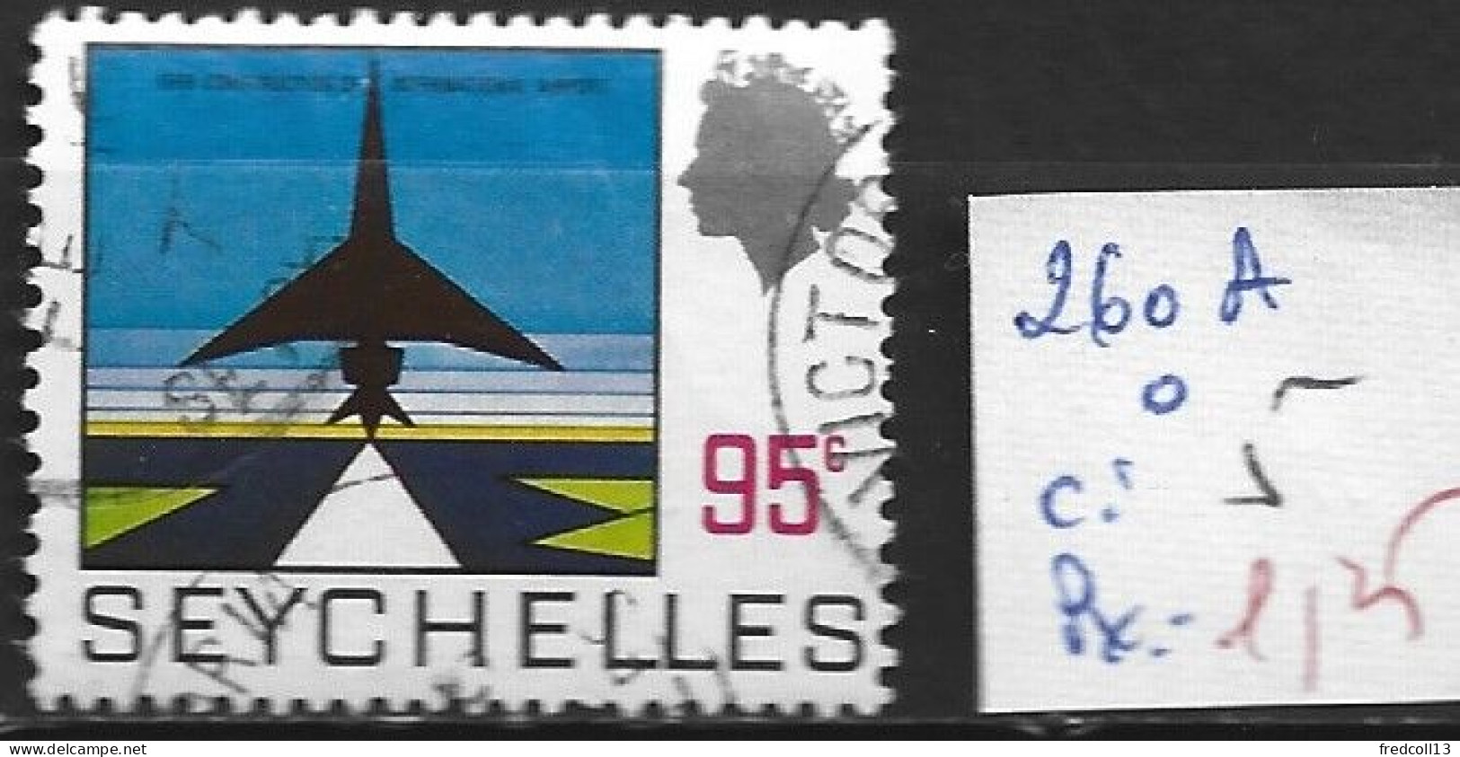 SEYCHELLES 260A ** Côte 5 € - Seychellen (...-1976)