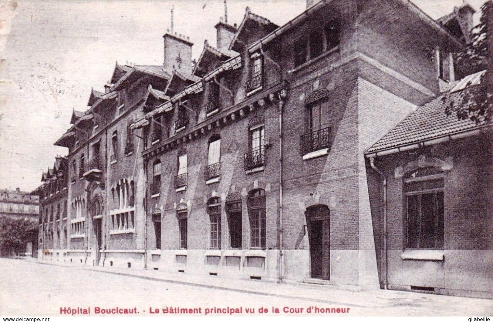 75 - PARIS 15 - Hopital Boucicaut - Batiment Principal Vu De La Cour D Honneur - Distretto: 15