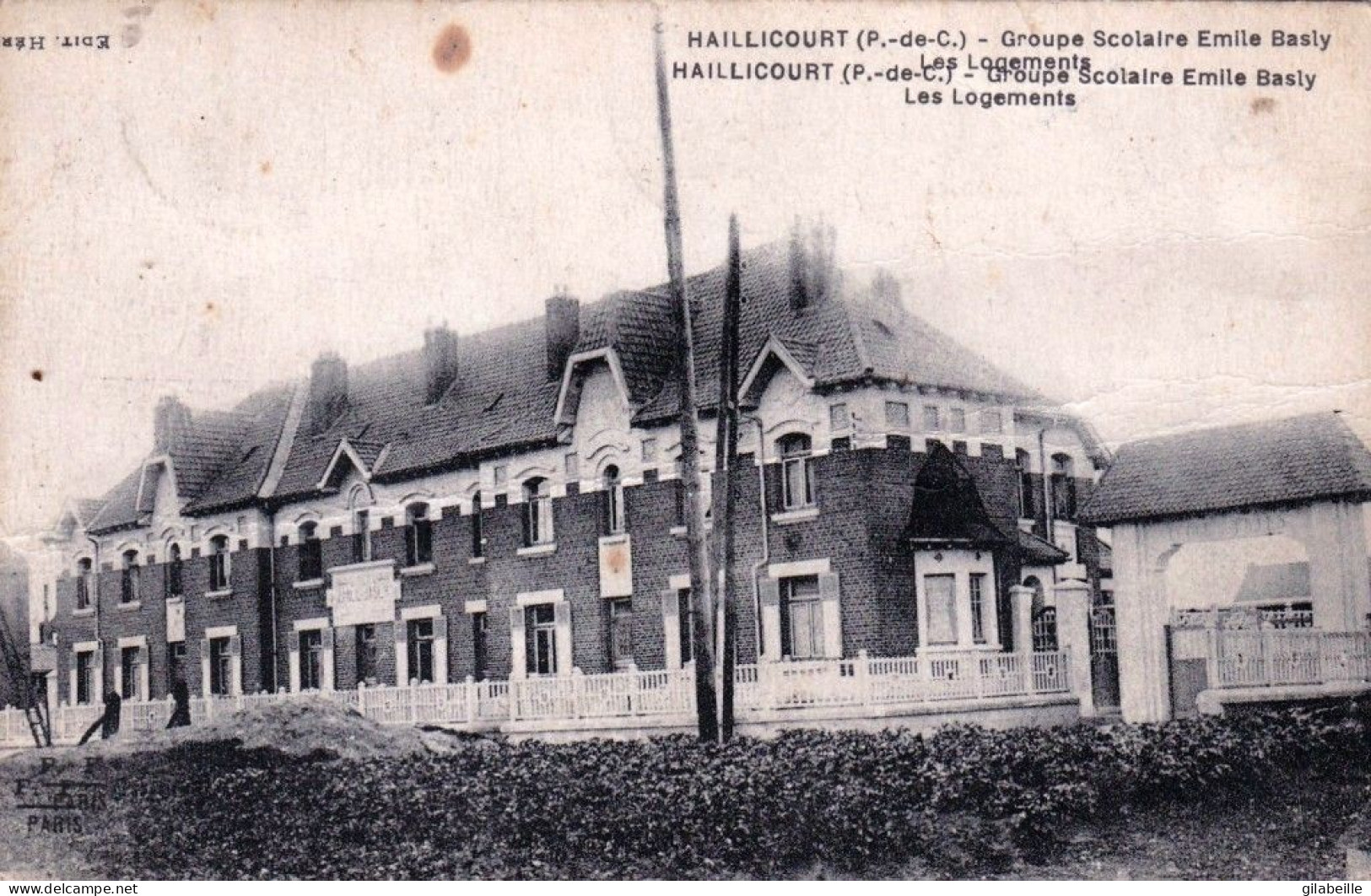 62 - Pas De Calais -  HAILLICOURT  - Groupe Scolaire Emile Basly - Les Logements - Sonstige & Ohne Zuordnung