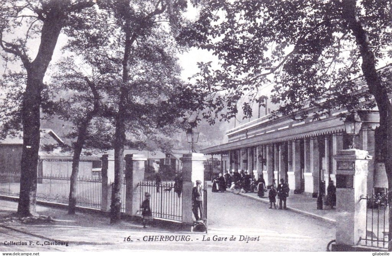 50 - Manche - CHERBOURG - La Gare De Depart - Cherbourg