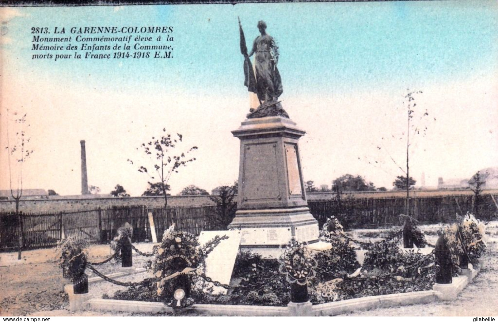 92 - Hauts De Seine -  LA GARENNE COLOMBES - Monuments Aux Morts De La Guerre 1914 - 1918 - La Garenne Colombes