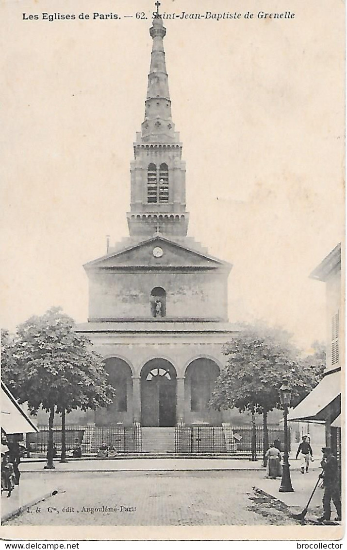 PARIS ( 15eme ) -  Eglise Saint Jean Baptiste De Grenelle - Paris (15)