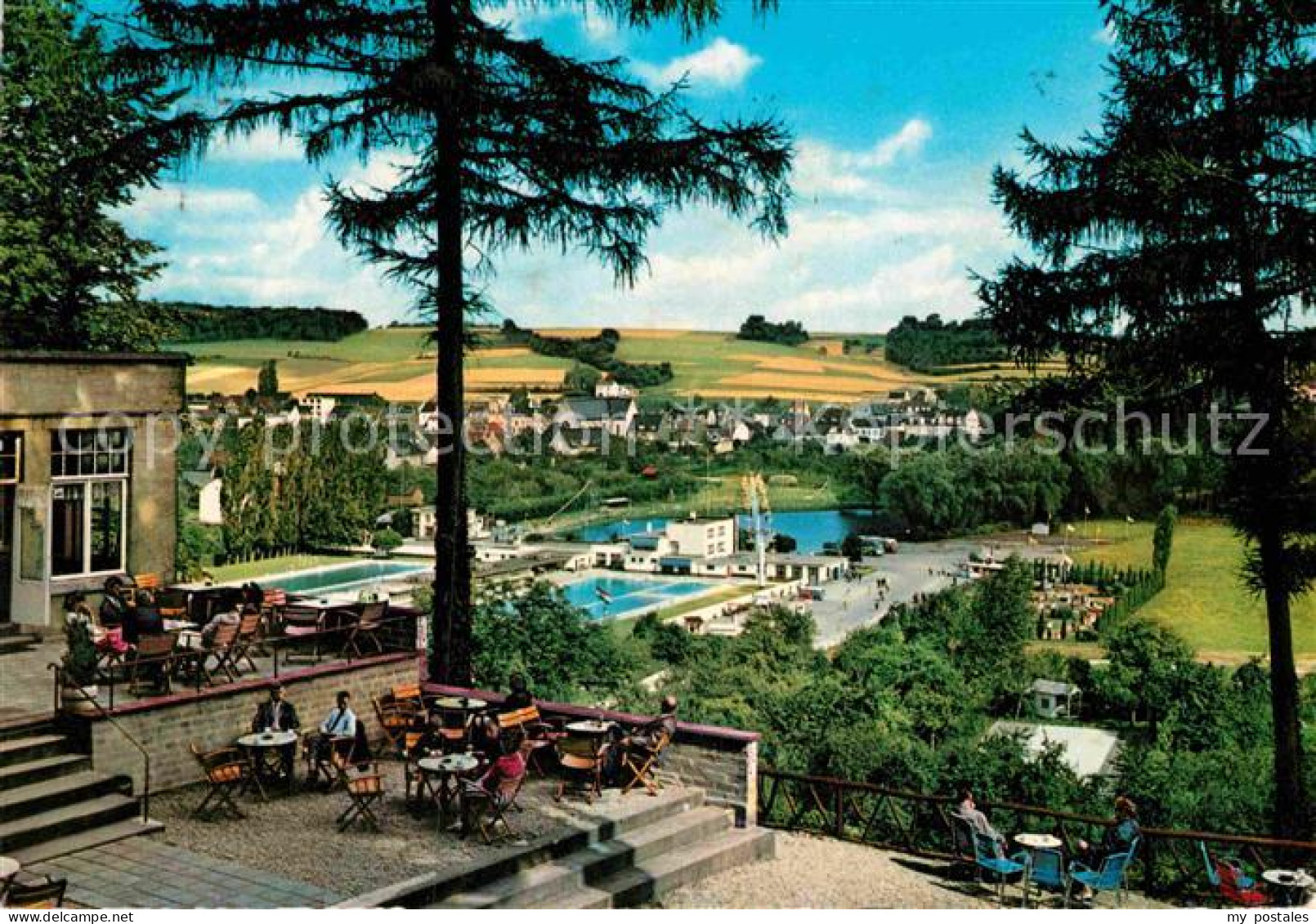 72898010 Valkenburg Aan De Geul Rotspark Met Gezicht Op Bad Valkenburg Aan De Ge - Sonstige & Ohne Zuordnung