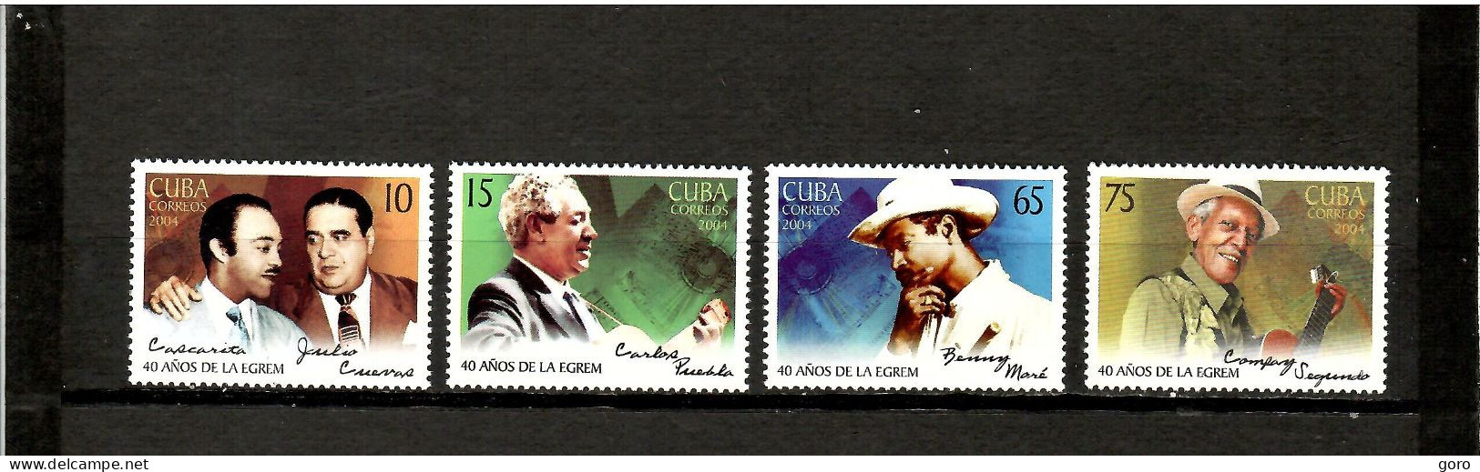 Cuba  2004  .-   Y&T  Nº   4158/61      ** - Unused Stamps