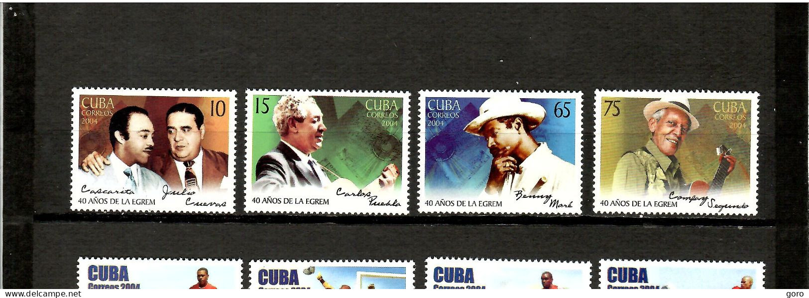 Cuba  2004  .-   Y&T  Nº   4169/72      ** - Ungebraucht