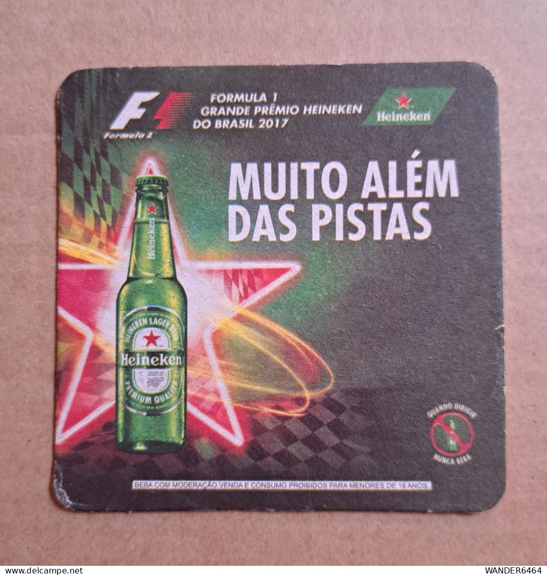 HEINEKEN BRAZIL BREWERY  BEER  MATS - COASTERS #01 - Bierviltjes