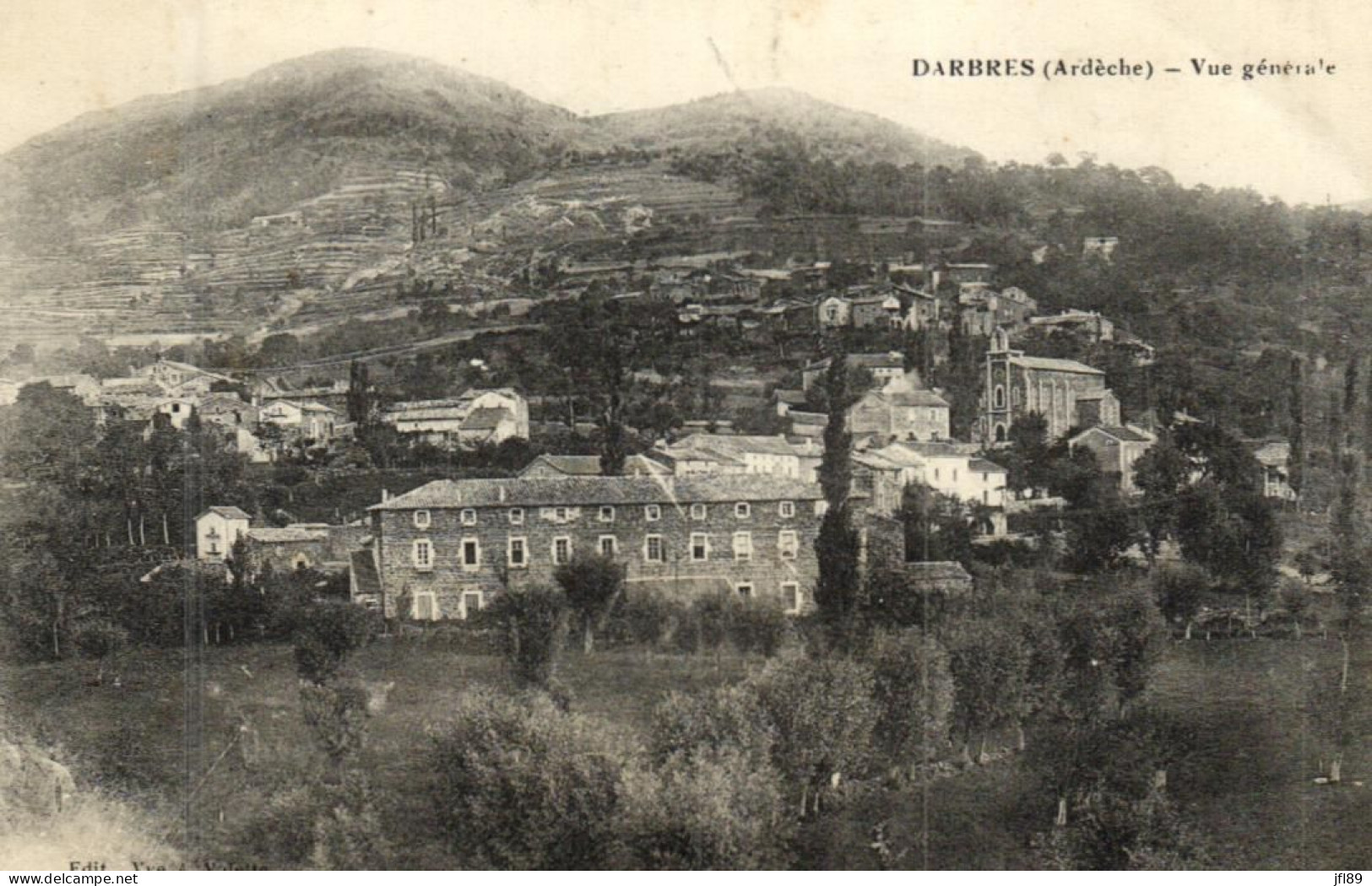 France > [07] Ardèche >  Darbres - Vue Générale - 15070 - Andere & Zonder Classificatie