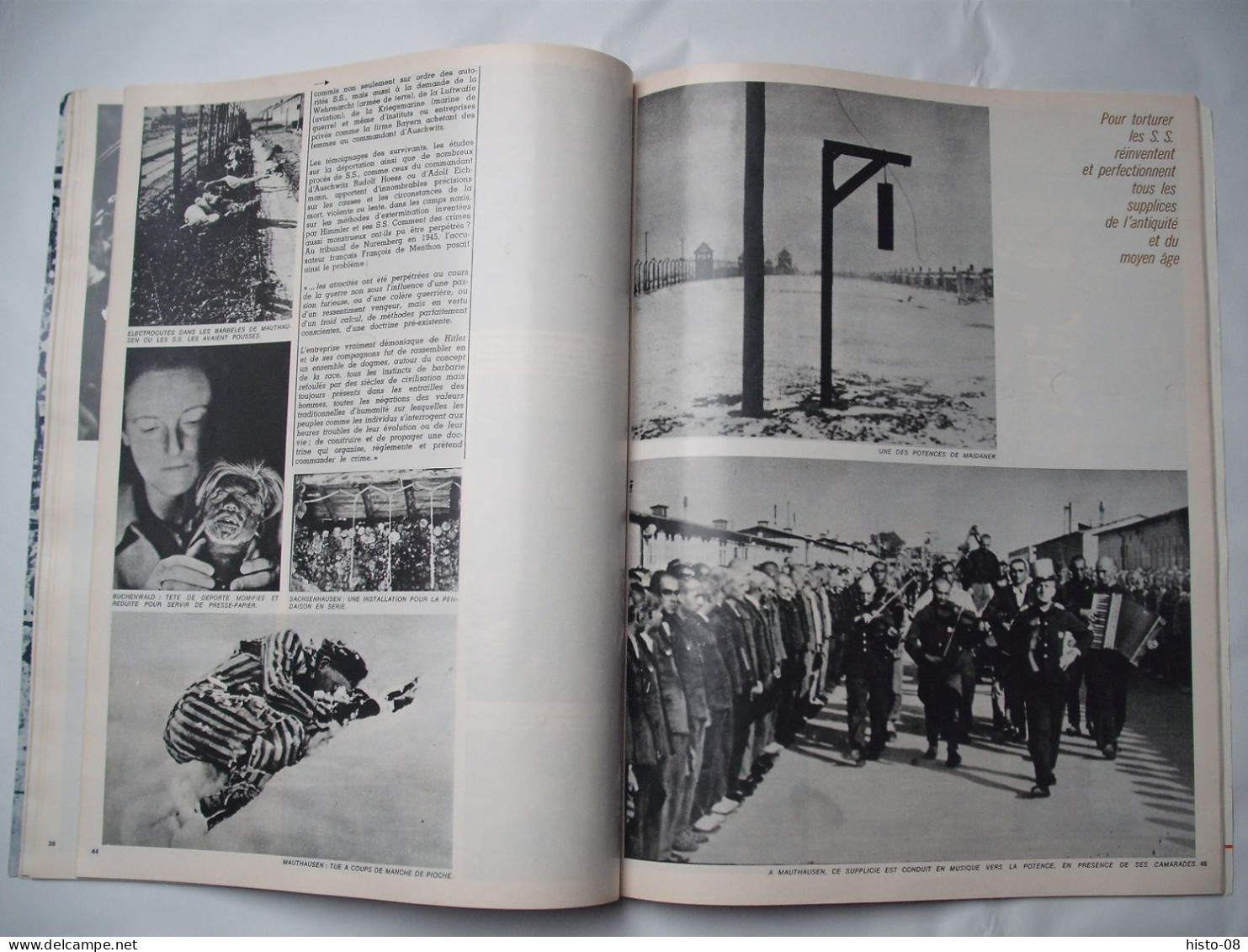 WW II .1939 / 1945 : SHOAH . DEPORTATIONS : L' IMPOSSIBLE OUBLI - POURQUOI . HISTOIRE D' UN CRIME .. 1970