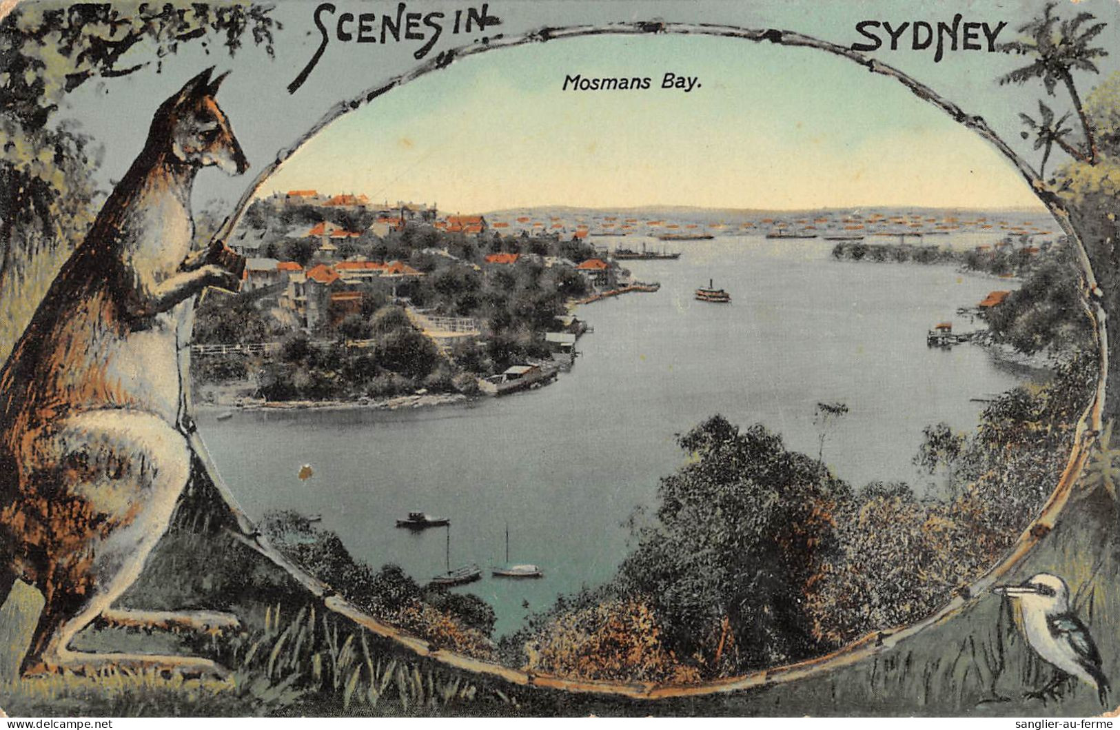 CPA AUSTRALIE / SCENES IN SYDNEY / MOSMANS BAY / KANGOUROU - Other & Unclassified