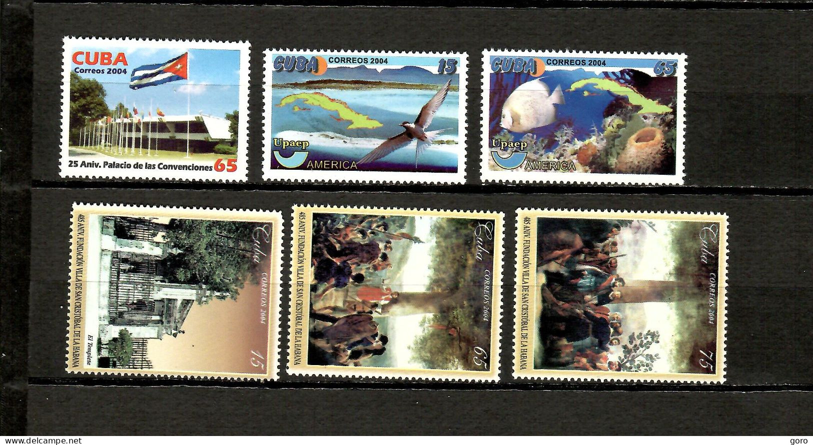 Cuba  2004  .-   Y&T  Nº   4186-4190/91-4202/04     ** - Unused Stamps