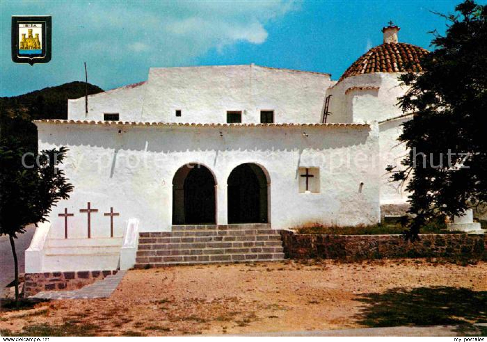 72897434 Ibiza Islas Baleares Iglesia De San Juan Bautista Ibiza - Autres & Non Classés