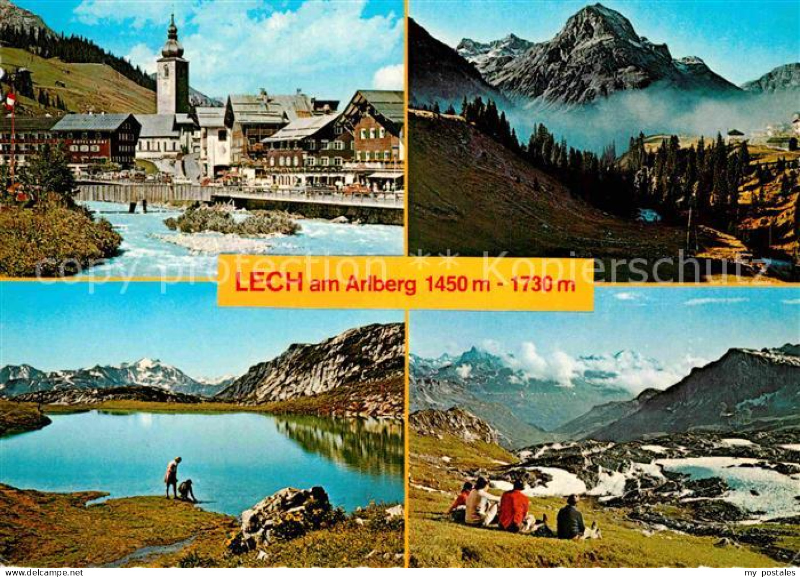 72897406 Lech Vorarlberg Ortsansicht Panorama Bergsee Lech Vorarlberg - Sonstige & Ohne Zuordnung