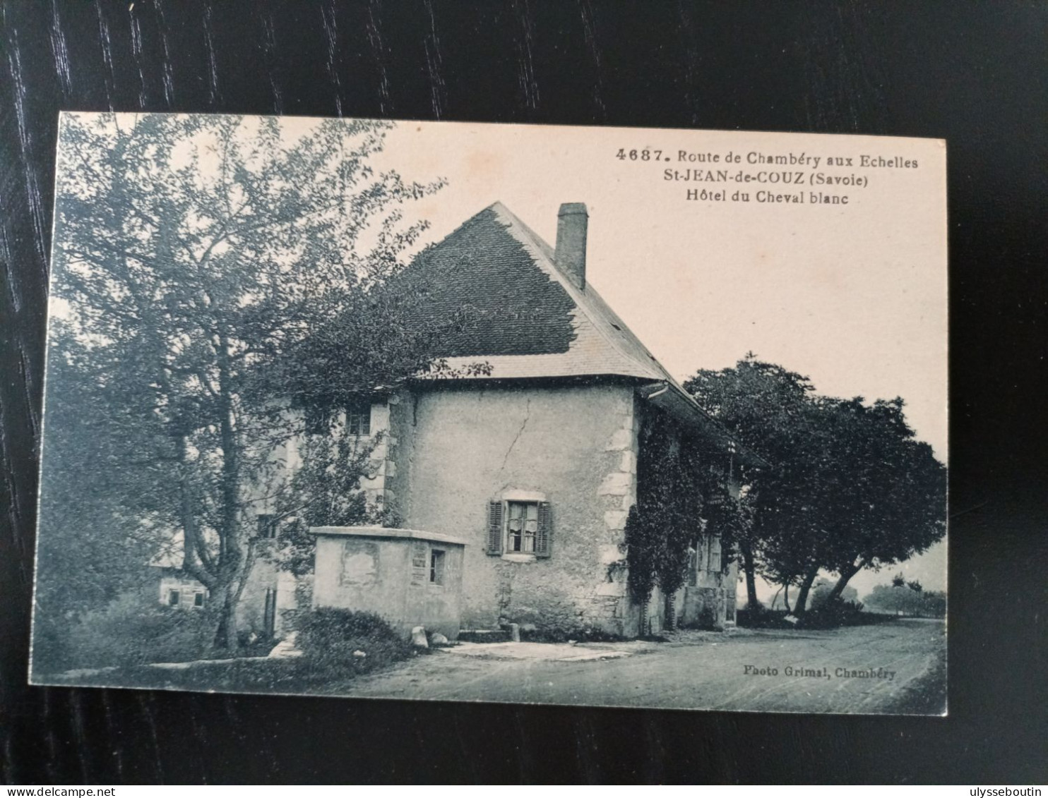 Saint Jean De Couz Hôtel Du Cheval Blanc Route Chambéry Aux échelles - Autres & Non Classés