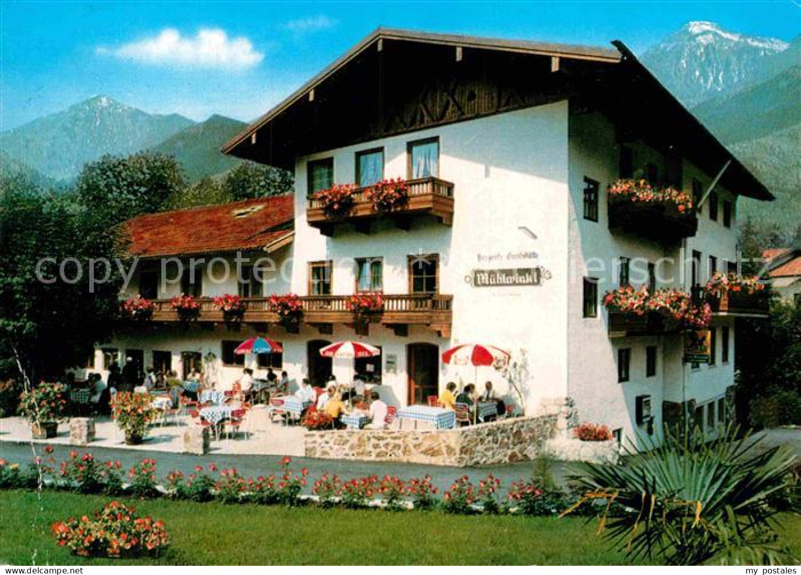 72897322 Staudach Oberbayern Bergcafe Muehlwinkl Staudach Oberbayern - Sonstige & Ohne Zuordnung