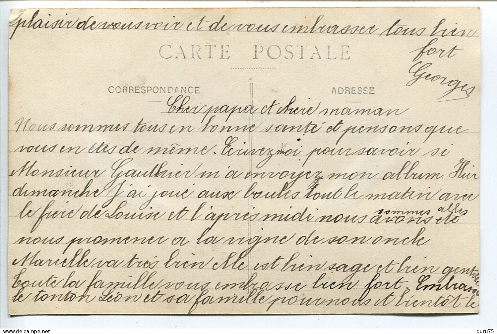 CPA Ecrite En 1912  * ANNONAY La Caserne De Gendarmerie * Edition Des Galeries Modernes à Annonay - Annonay