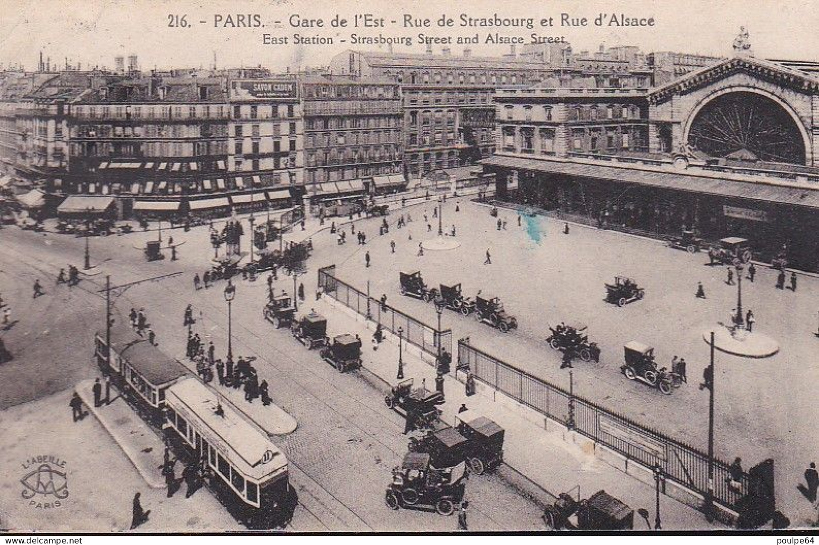La Gare De L' Est : Vue Extérieure - Metro, Stations