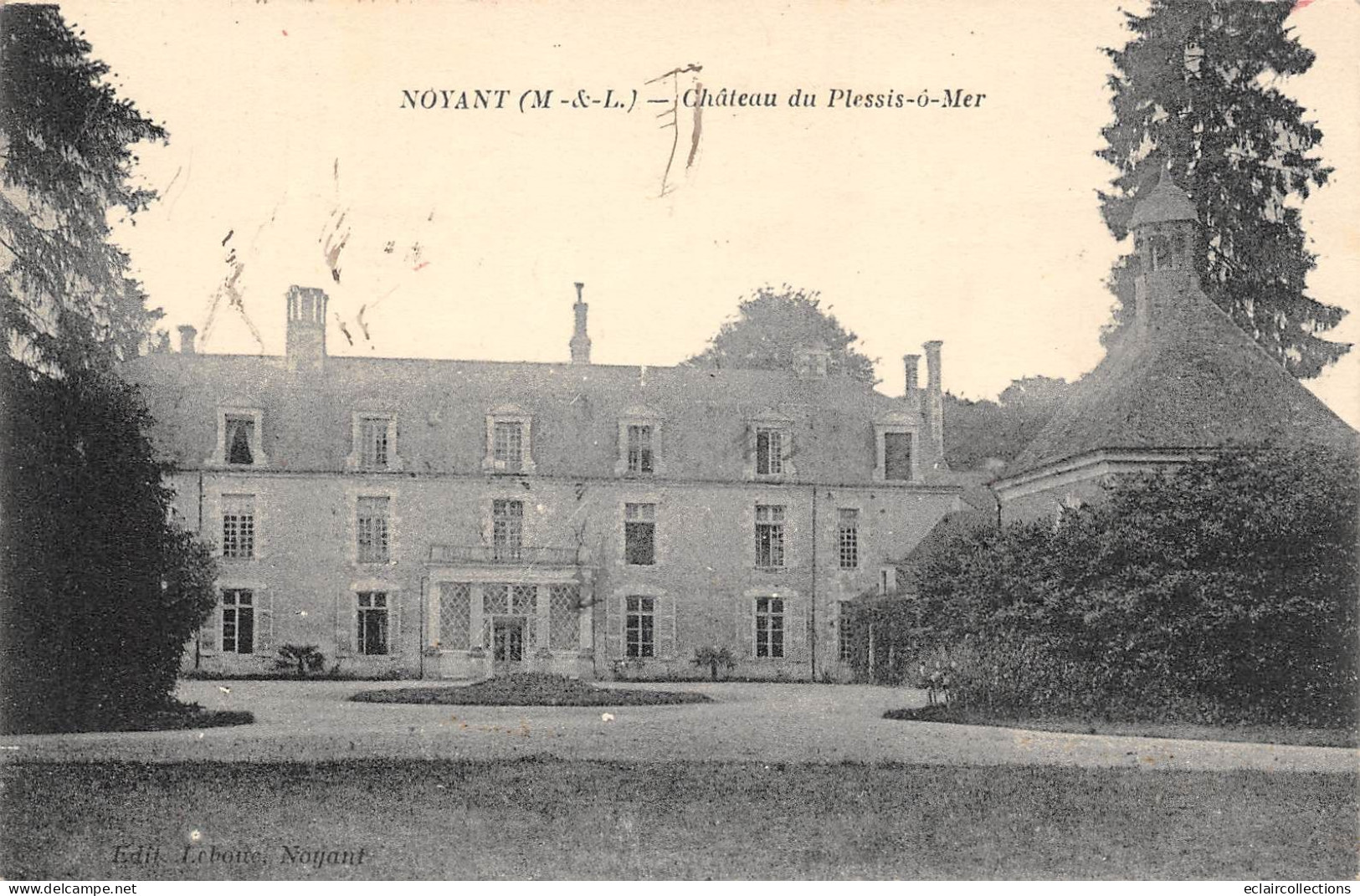 Noyant       49           Château Du Plessis  ô Mer        (voir Scan) - Other & Unclassified