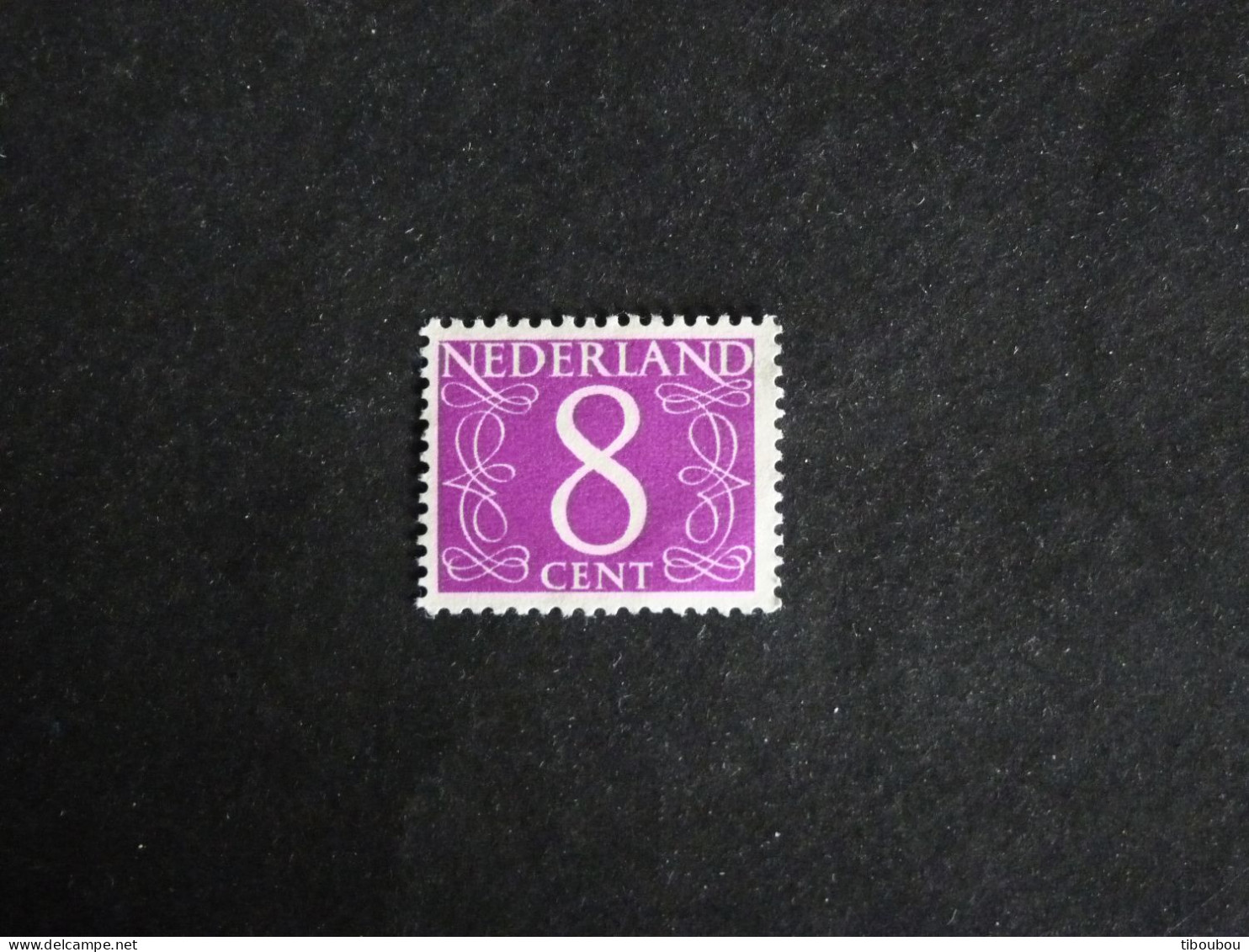 PAYS BAS NEDERLAND YT 612A OBLITERE - CHIFFRE - Used Stamps