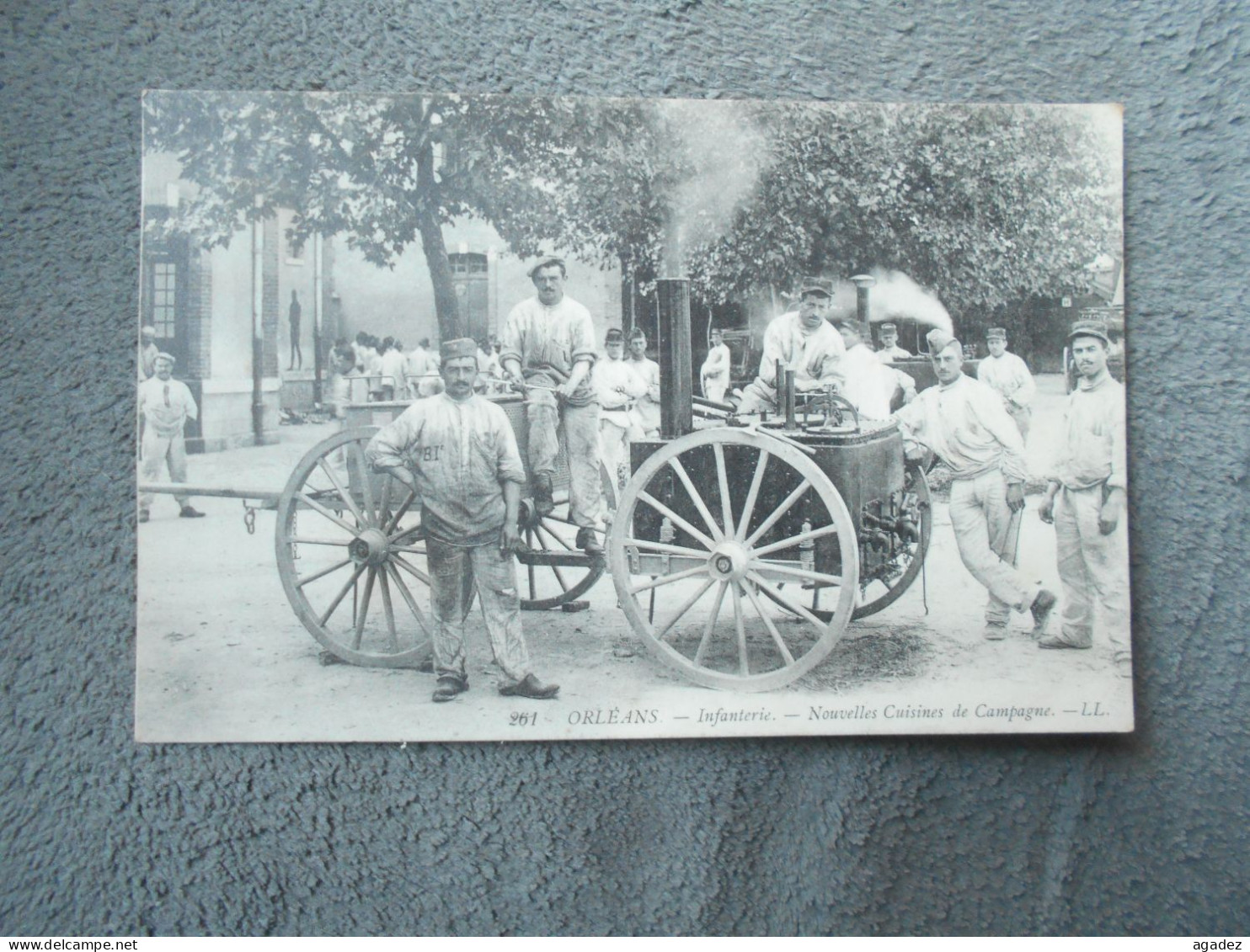 Cpa Infanterie Nouvelles Cuisines De Campagne - Orleans