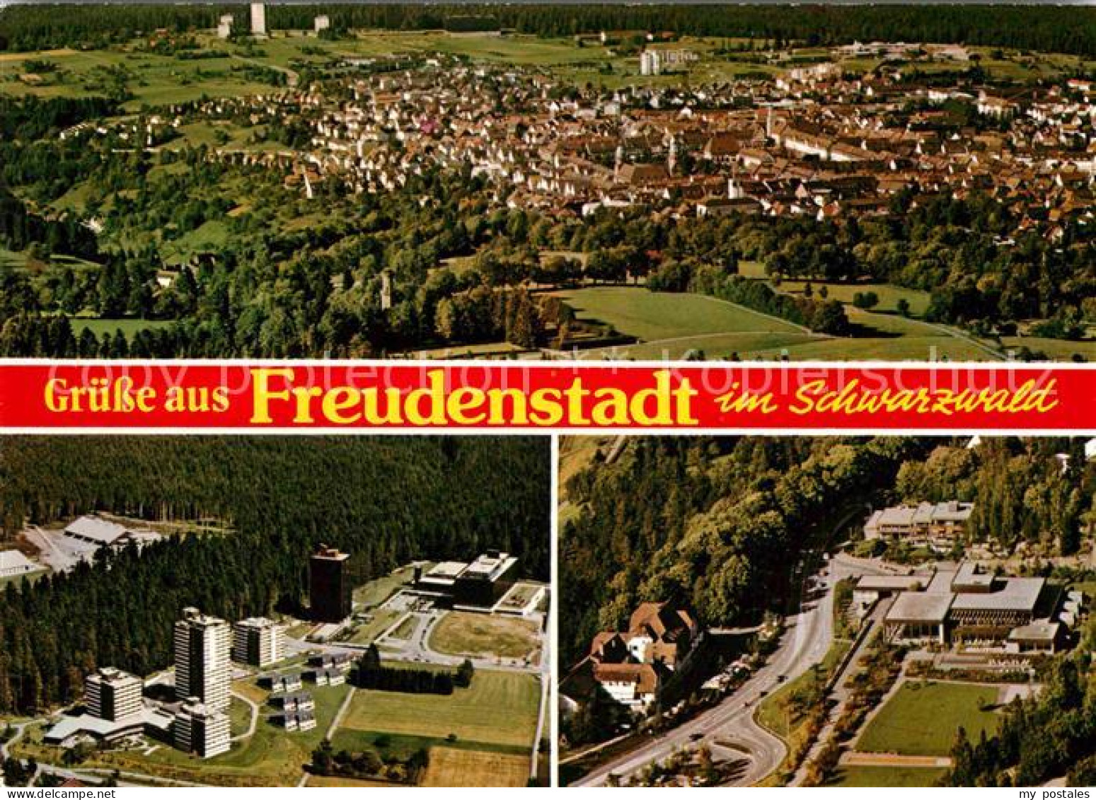 72897008 Freudenstadt Fliegeraufnahme Panoramen Freudenstadt - Freudenstadt