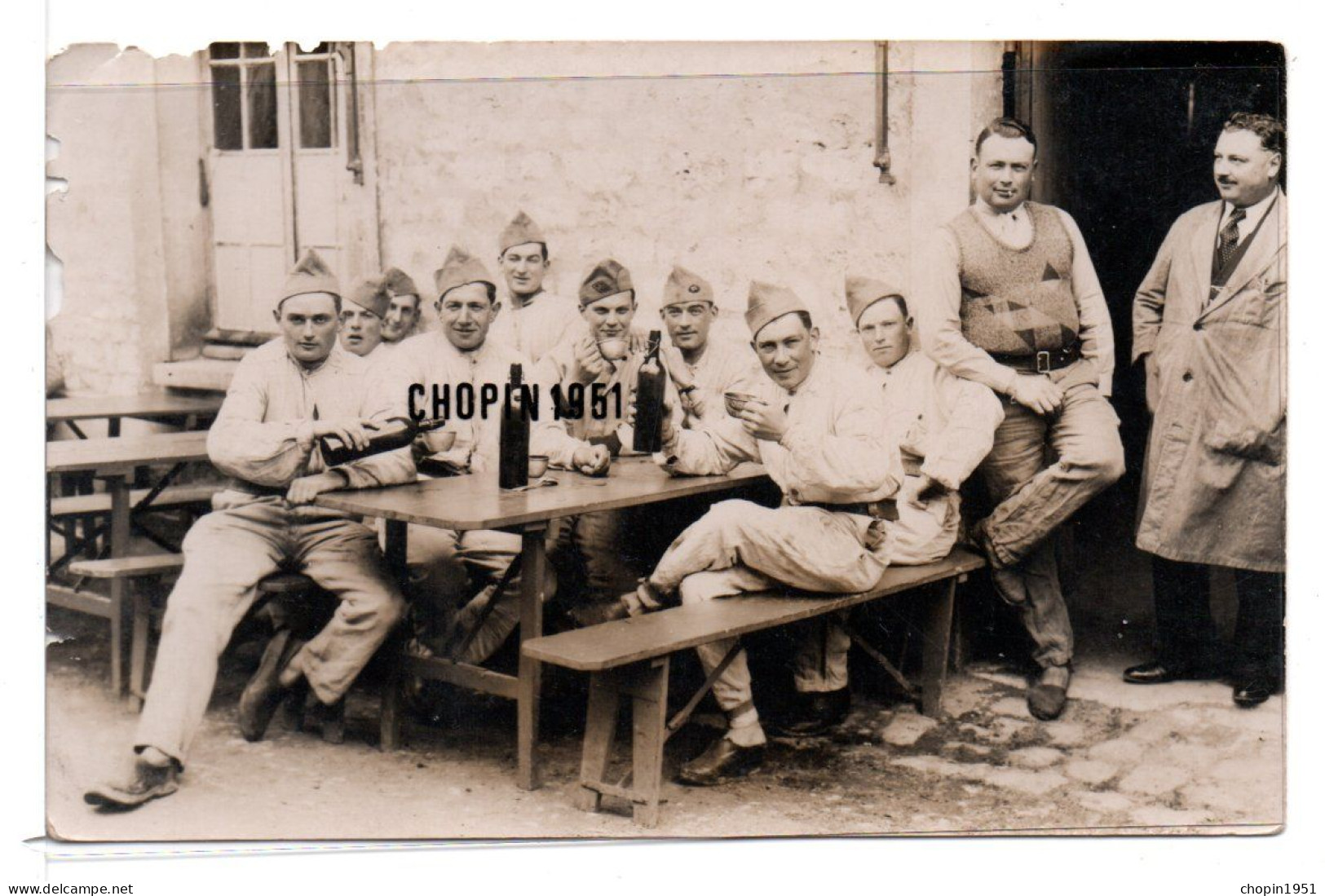 CPA PHOTO - MILITAIRES - Guerre, Militaire