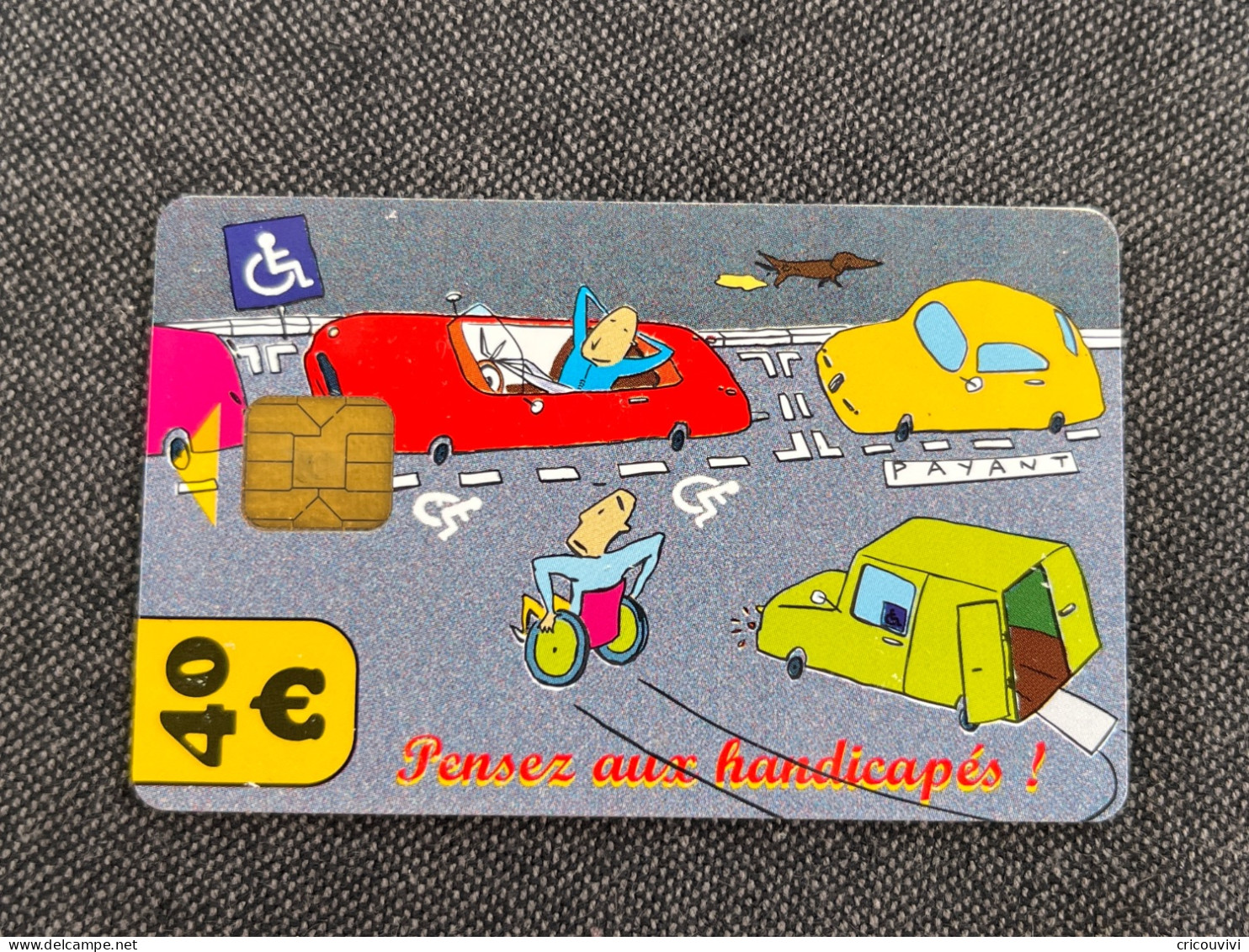 Paris Carte 3 - Cartes De Stationnement, PIAF