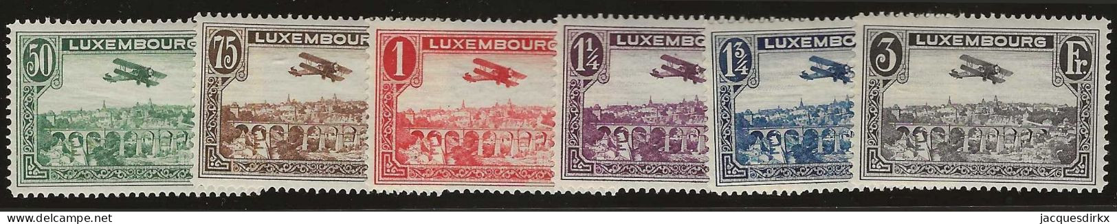Luxembourg  .  Y&T .   PA 1/6   .   * VLH .    Neuf Avec Gomme Et Une Trace Tres Légère D'une Charnière - Unused Stamps