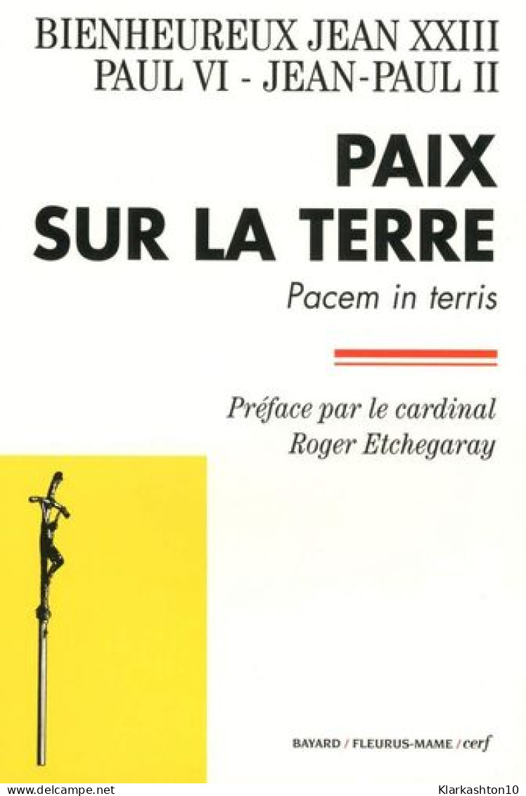 PAIX SUR LA TERRE - Otros & Sin Clasificación