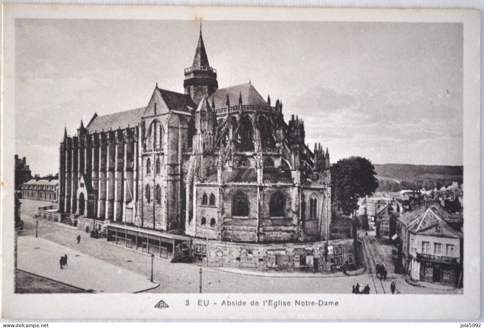 76 - EU - Abside De L'Eglise Notre-Dame - Eu