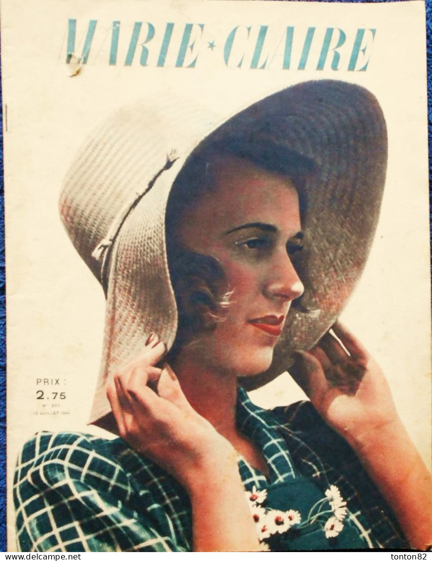 MARIE-CLAIRE - N° 207 - 12 Juillet 1941 . . - 1900 - 1949