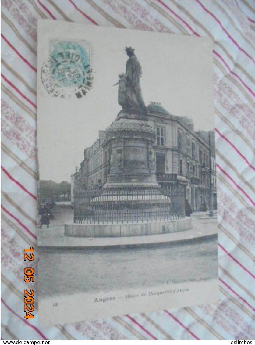 Angers. Statue De Marguerite D'Anjou. Duvivier 60 PM 1905 - Angers