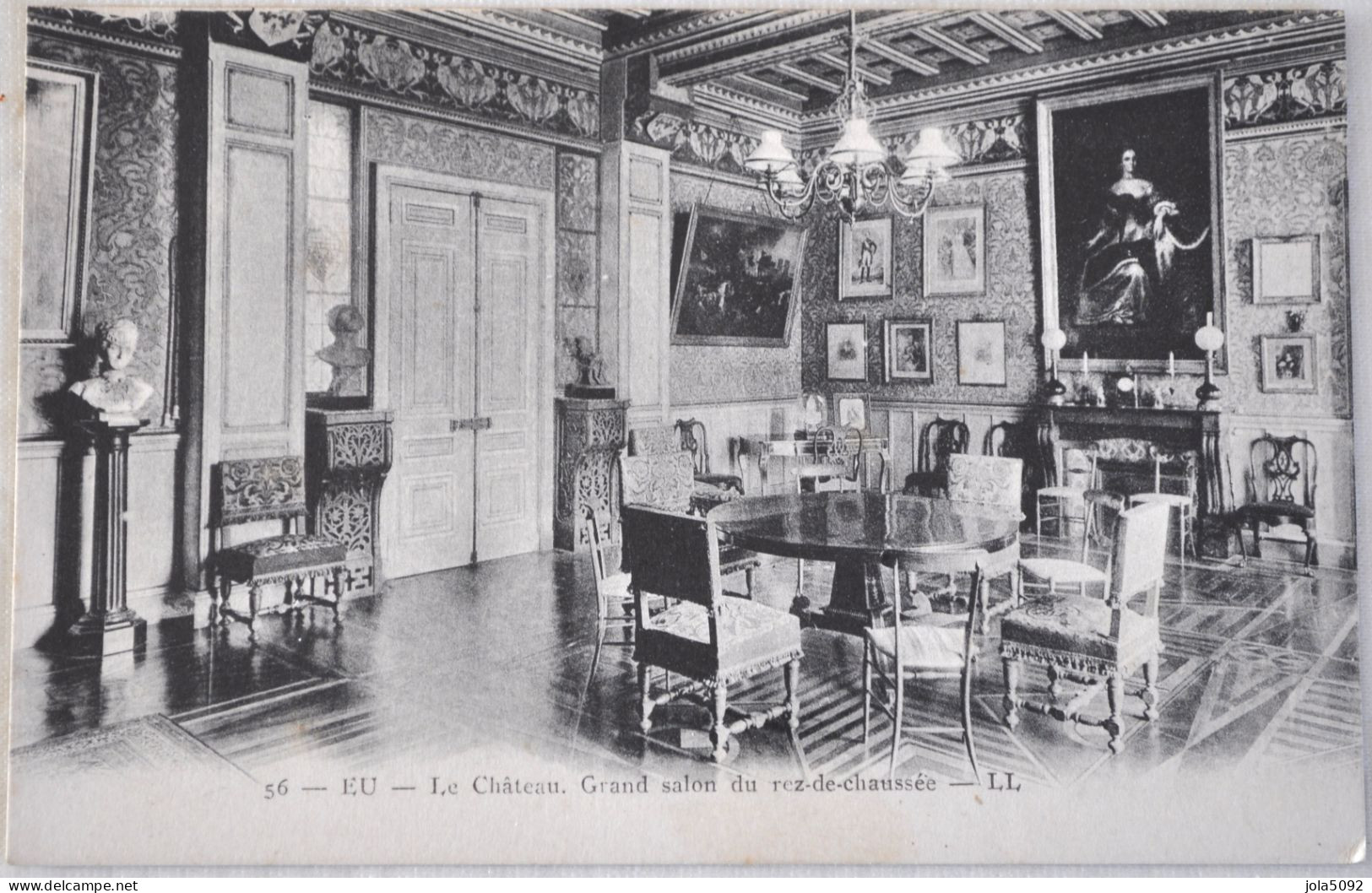 76 - EU - Le Château - Grand Salon Du Rez-de-chaussée - Eu