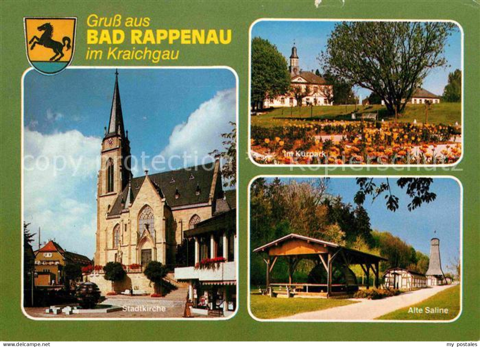 72896885 Bad Rappenau Stadtkirche Alte Saline Kurpark Bad Rappenau - Bad Rappenau