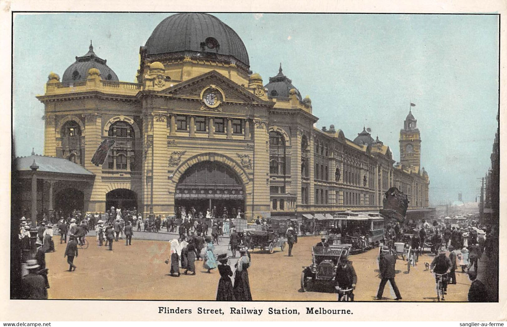 CPA AUSTRALIE / FLINDERS STREET / RAILWAY STATION / MELBOURNE - Sonstige & Ohne Zuordnung